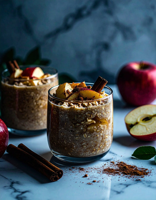 Apple Cinnamon Overnight Sprouted Oats