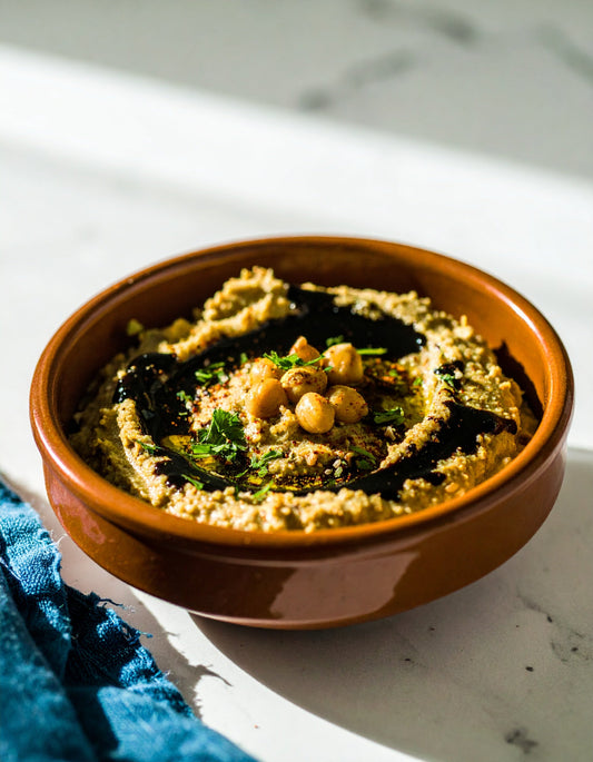 Black Tahini Hummus