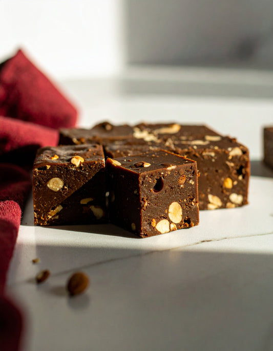 Cashew Butter Chocolate Fudge