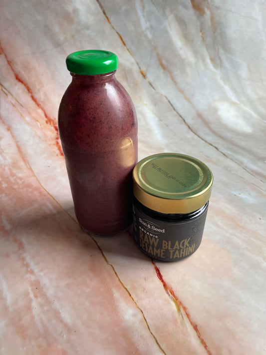 Black Berry & Black Tahini Smoothie