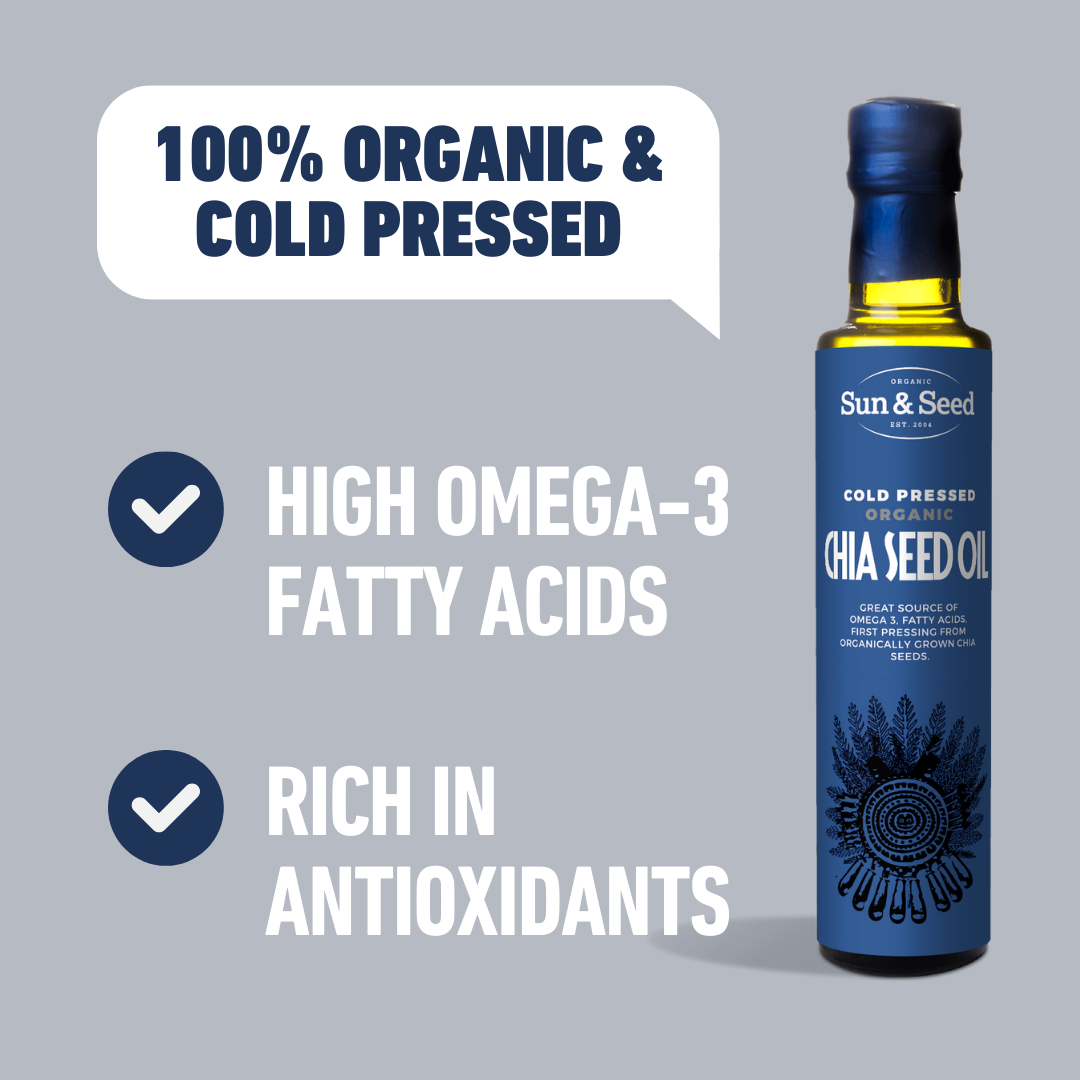 Cold Pressed Organic Chia Seed Oil 250ml