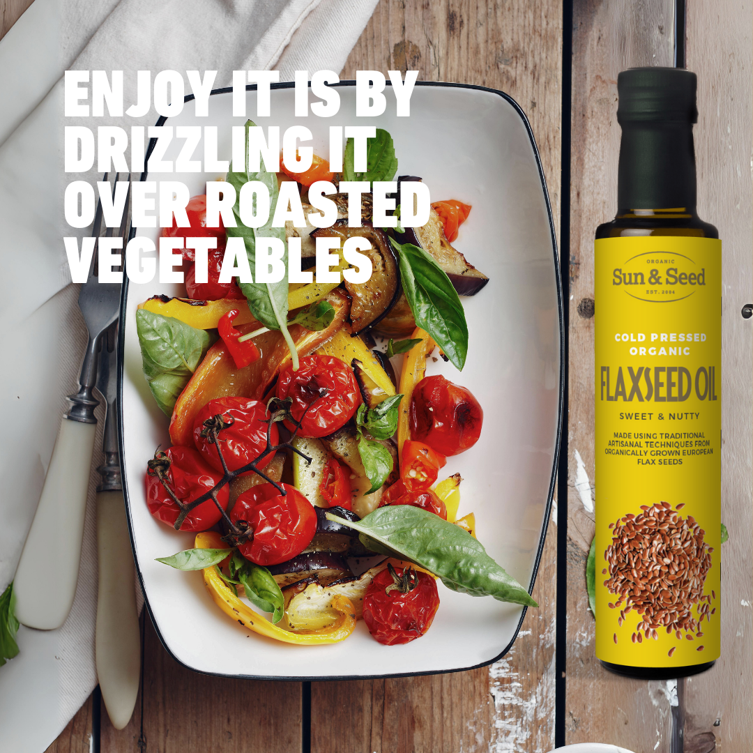 Cold Pressed Organic Flax Seed Oil 250ml