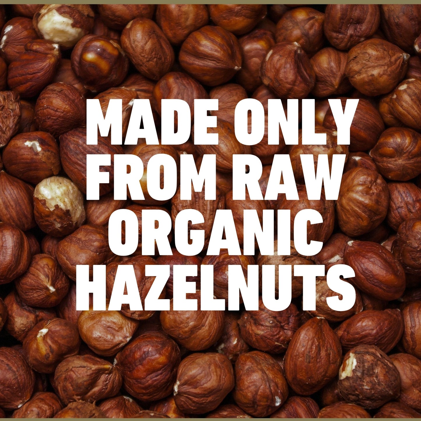 Organic Raw Hazelnut Butter 200gr