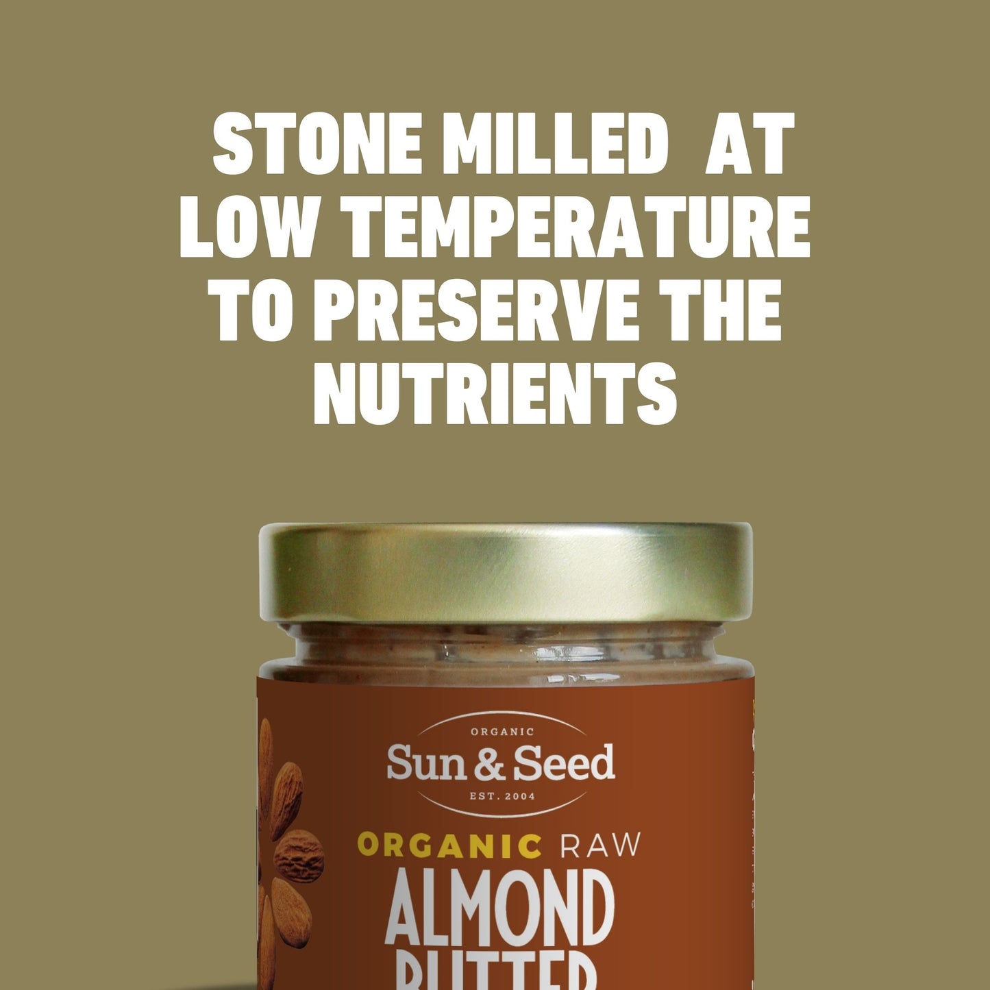 Organic Raw Almond Butter 200g