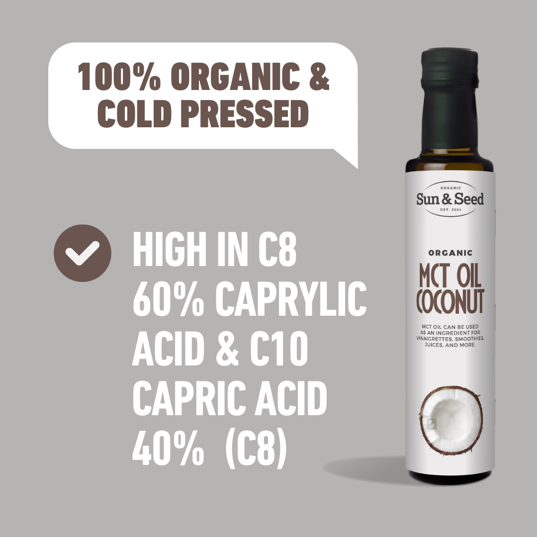 Organic MCT Coconut Oil 500ml