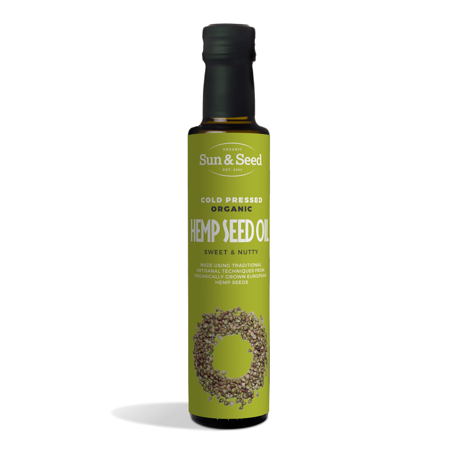 Cold Pressed Organic Hemp Seed Oil 250ml