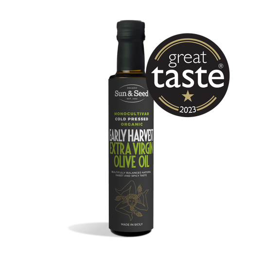 Premium Unfiltered Early Harvest Extra Virgin Olive Oil 500ml  - Monocultivar Cold Pressed Organic