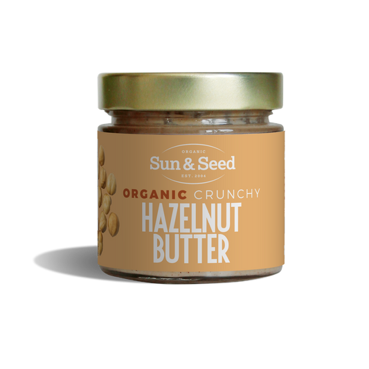 Organic Toasted Crunchy Hazelnut Butter 200gr
