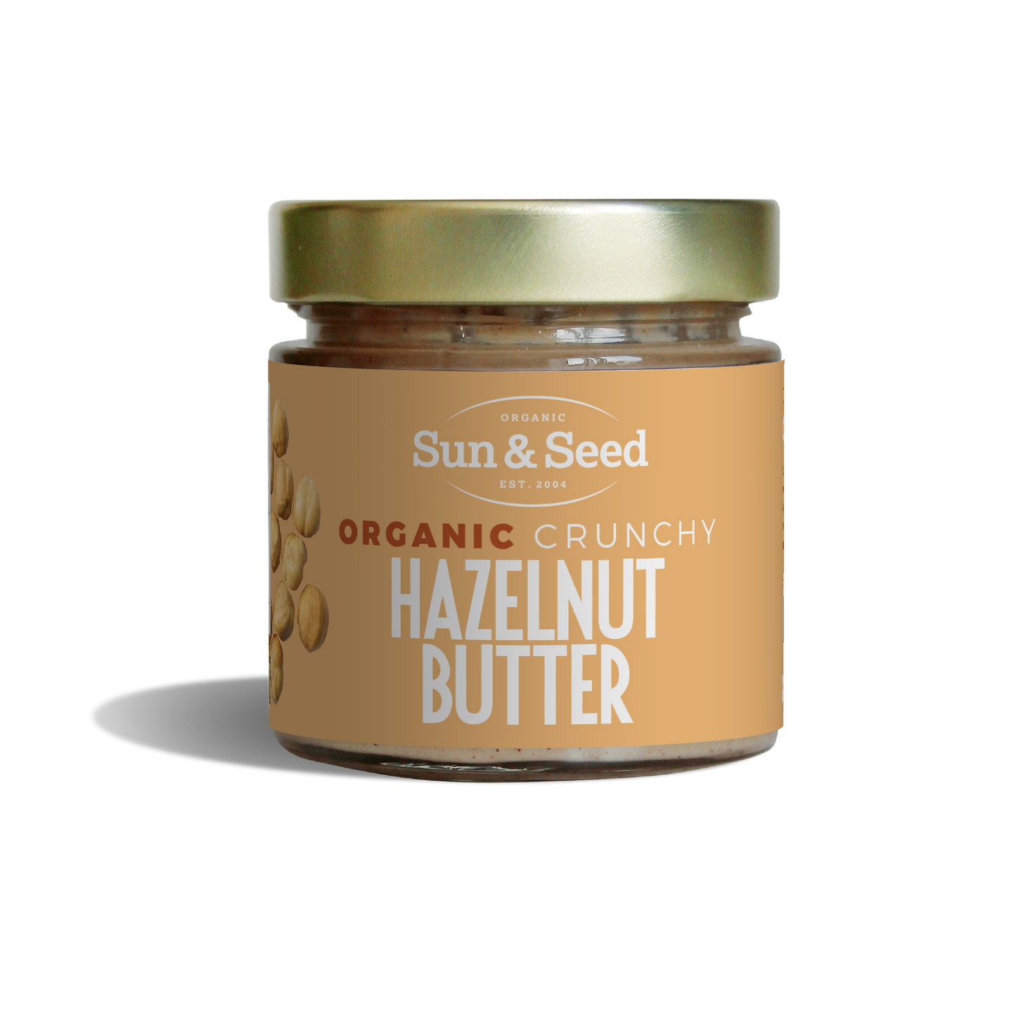 Organic Toasted Crunchy Hazelnut Butter 200gr