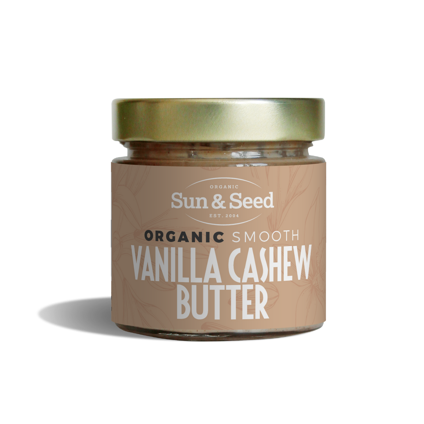 Organic Raw Cashew & Vanilla Butter 200gr