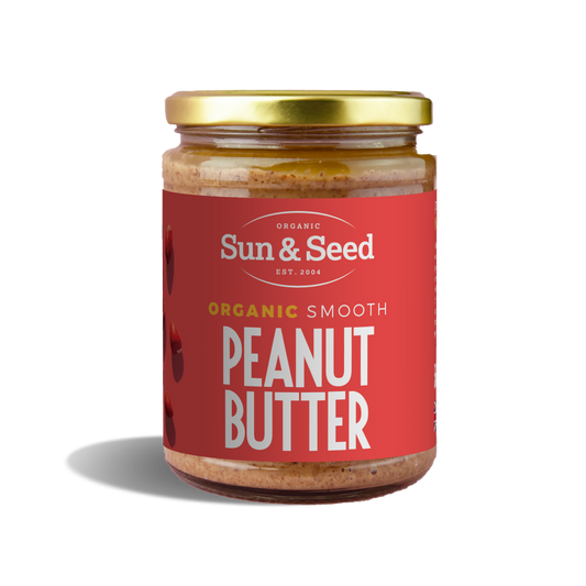 Organic Smooth Peanut Butter 500g