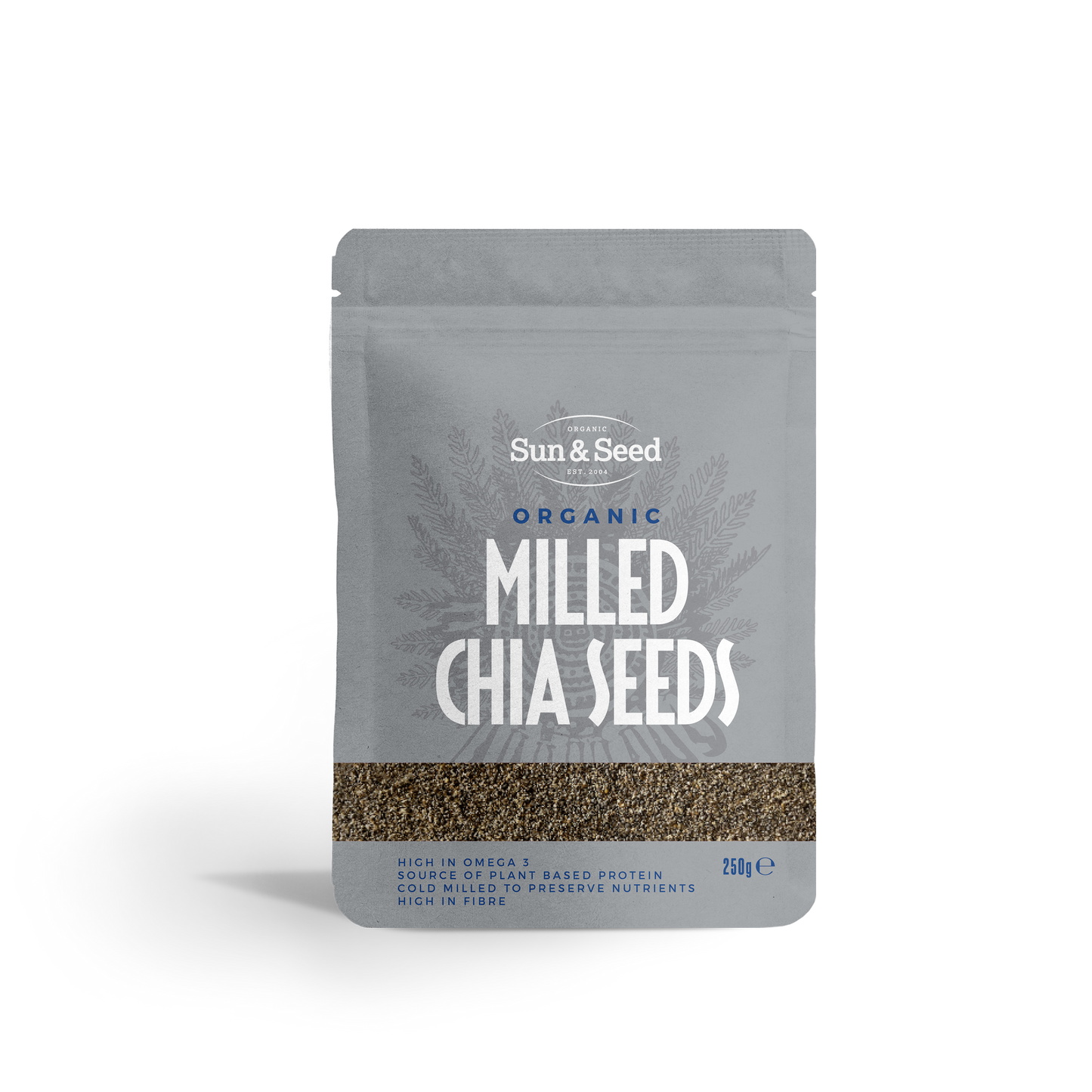 Organic Raw Milled Chia Seeds 250g
