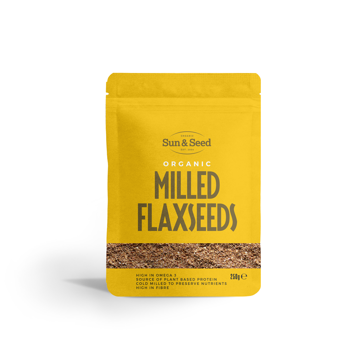 Organic Raw Milled Flax Seeds 250g