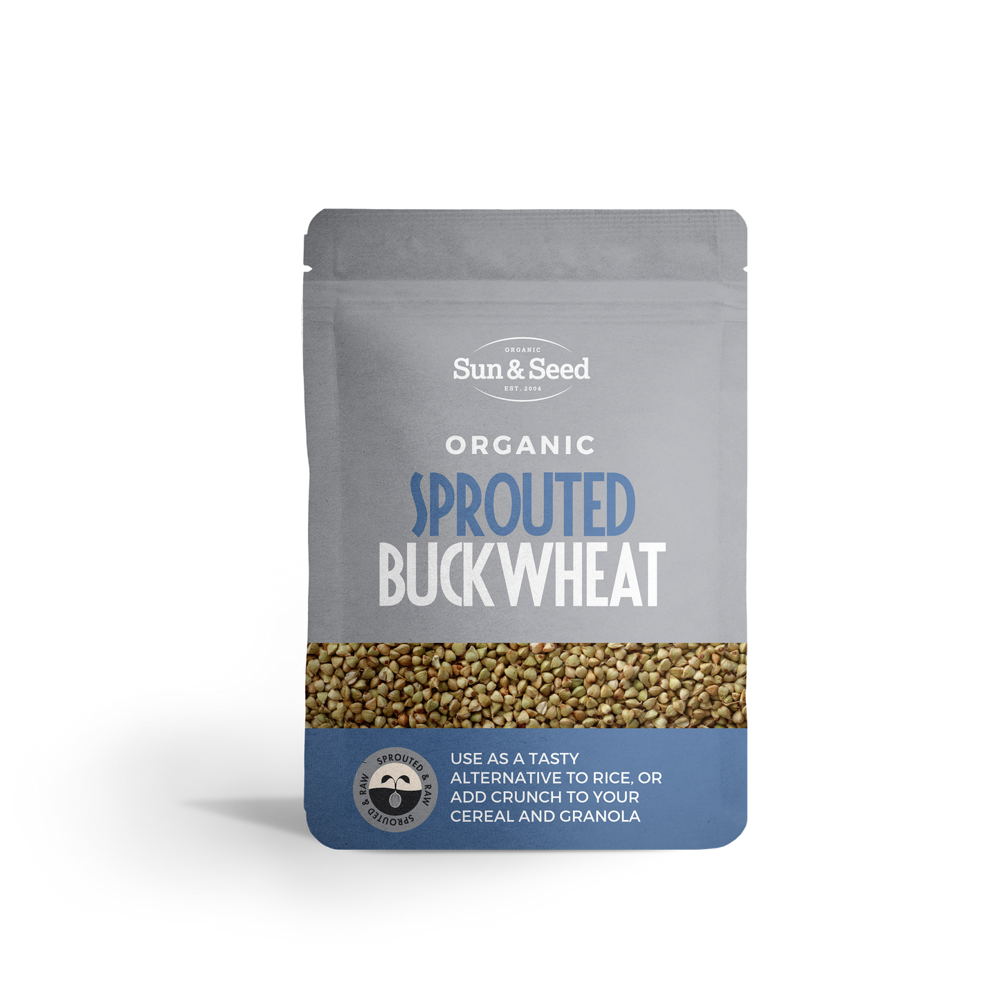 Sprouted & Raw Organic Buckwheat 250g