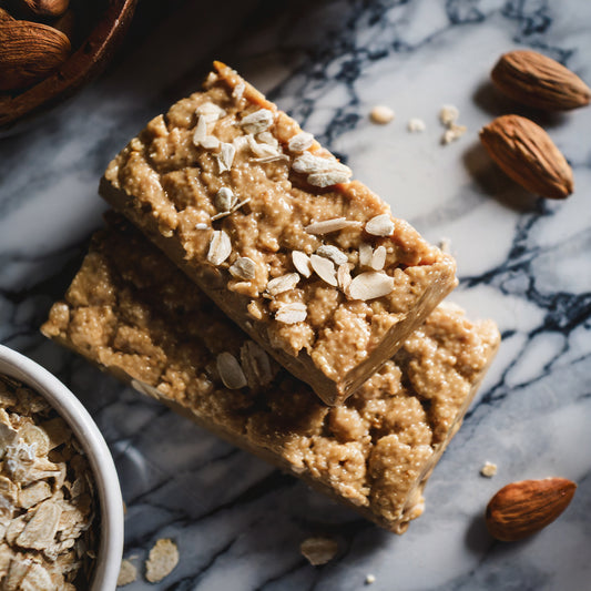 Almond Butter & Sprouted Oats Protein Bars