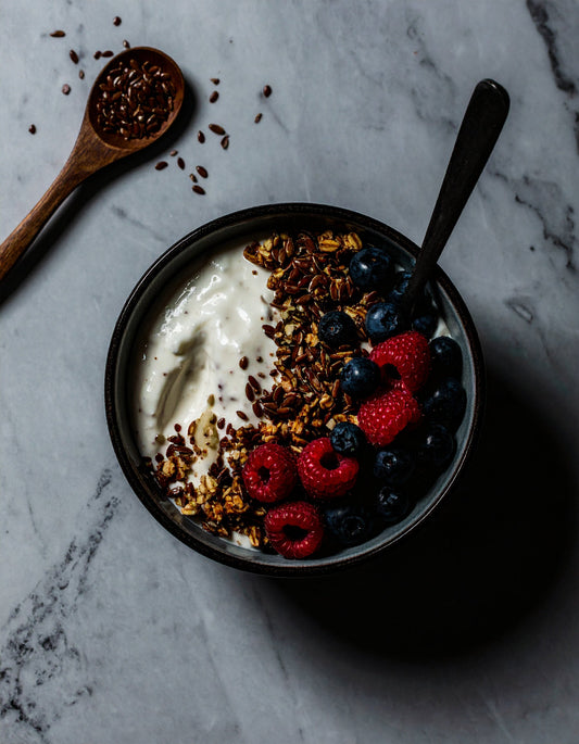 Milled Flax & Berry Breakfast Bowl