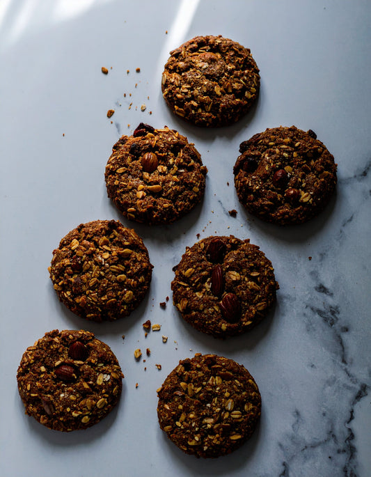 Hazelnut Butter and Oatmeal Cookies