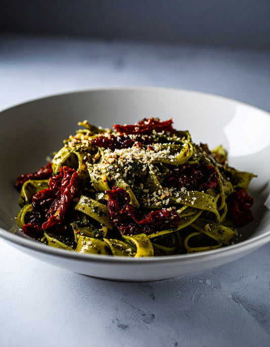 Almond Butter Banana Porridge with Chia Seeds and Sprouted Oats