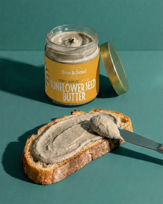 Nutrition Facts: Organic Raw Sunflower Seed Butter