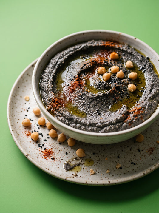 Black Tahini Hummus