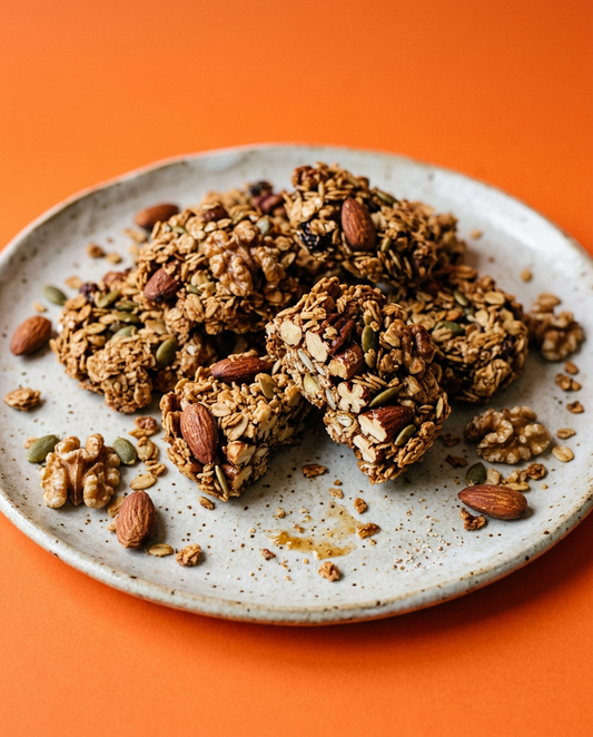 Maple Cinnamon Activated Nut Granola Clusters