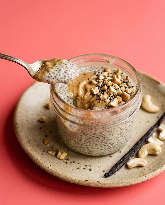 Vanilla Cashew Chia Pudding