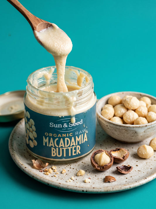 Raw Macadamia Nut Butter, The Creamiest Spread in the Jar