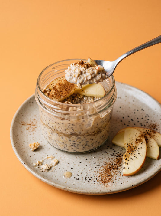 Apple Cinnamon Overnight Sprouted Oats