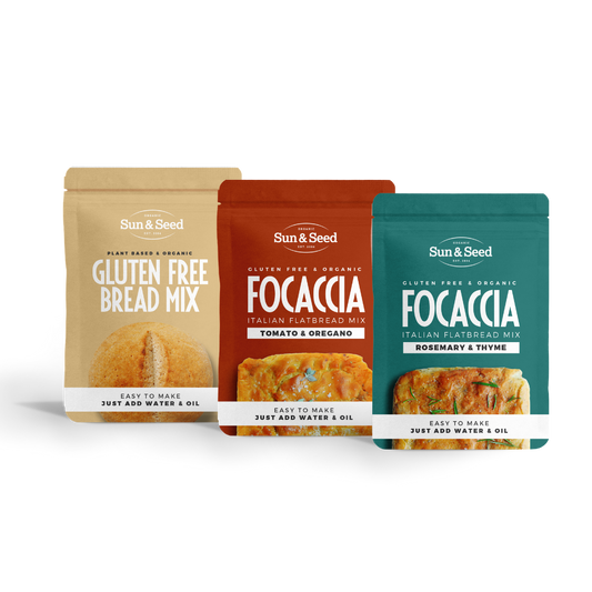 Gluten Free Bread and Focaccia Taster Bundle