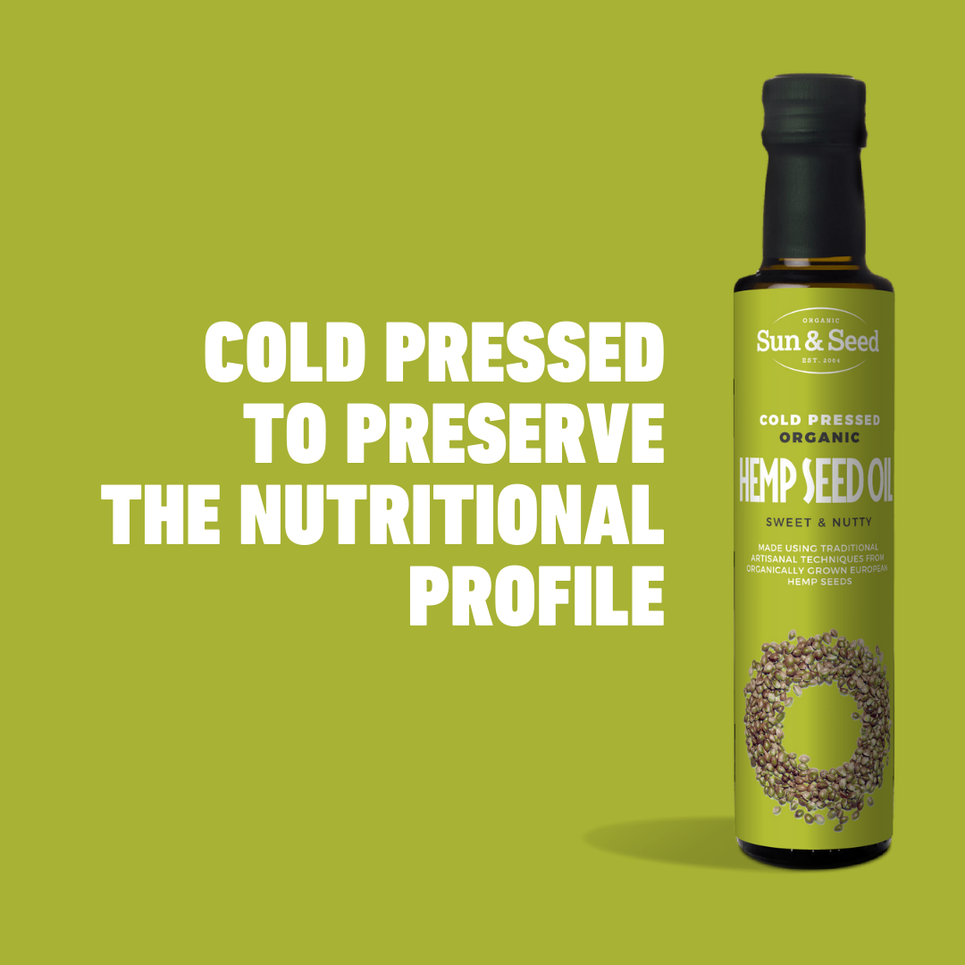 Cold Pressed Organic Hemp Seed Oil 250ml