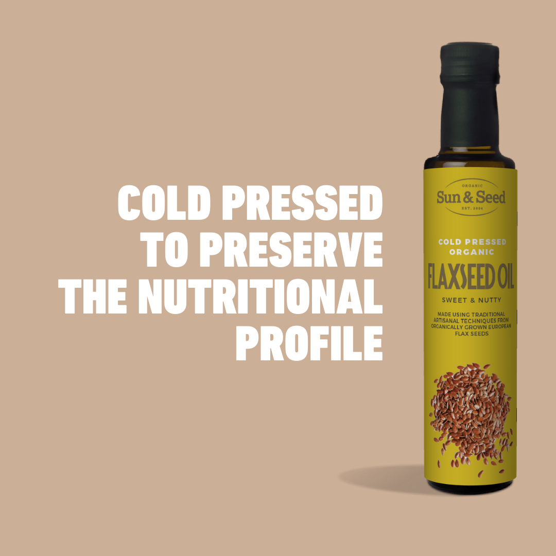 Cold Pressed Organic Flax Seed Oil 250ml