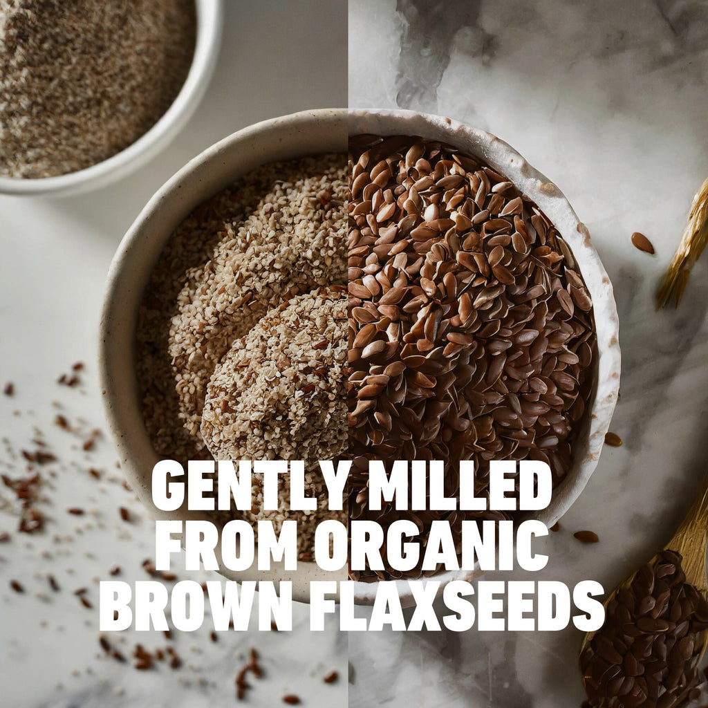 Organic Raw Milled Flax Seeds 1kg