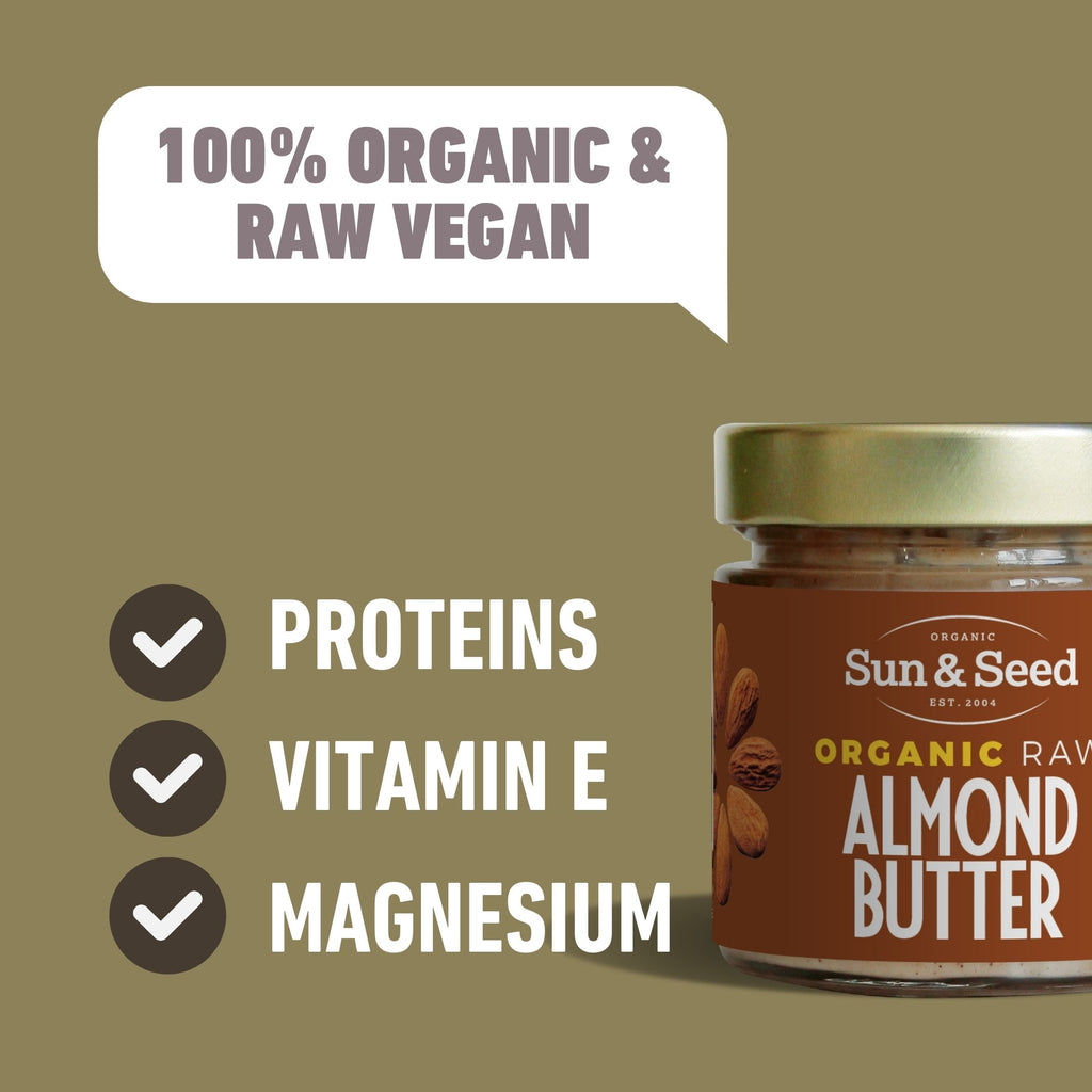 Organic Raw Almond Butter 200g