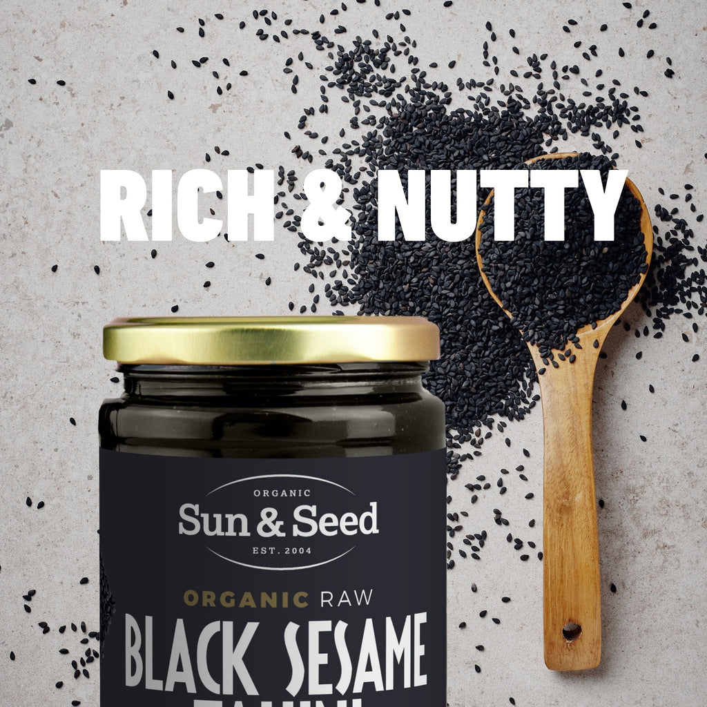 Organic Raw Black Sesame Tahini 500g