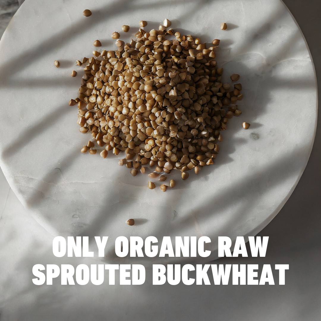 Sprouted & Raw Organic Buckwheat 250g