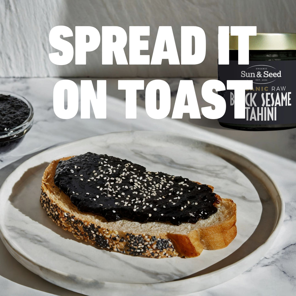 Organic Raw Black Sesame Tahini 500g