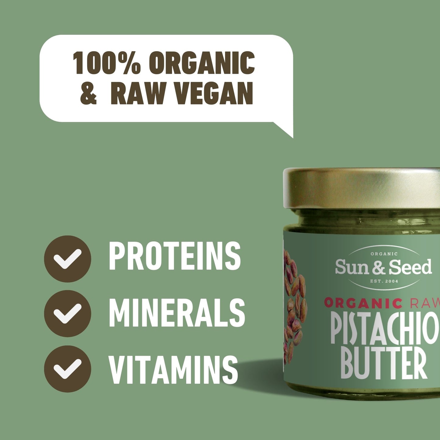 Organic Raw Pistachio Butter 200g