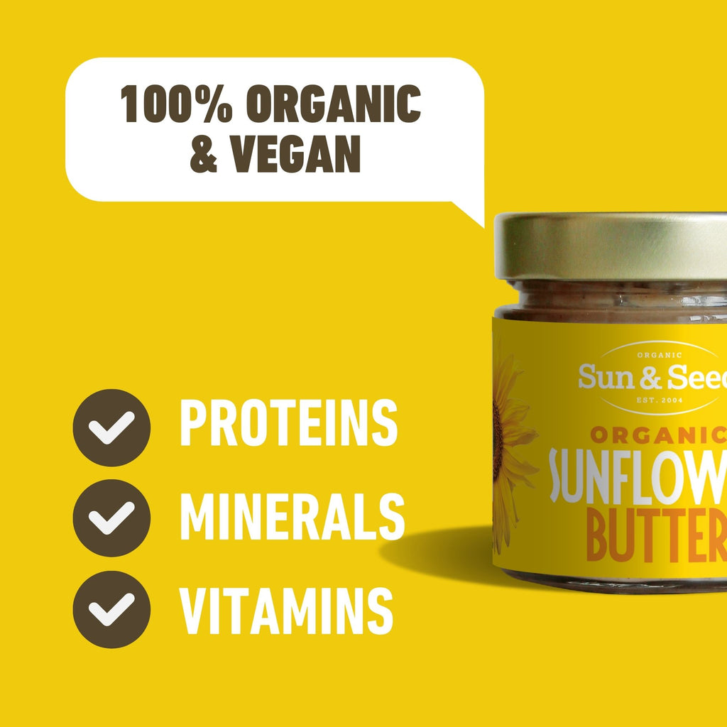 Organic Toasted Sunflower Seed Butter 200g