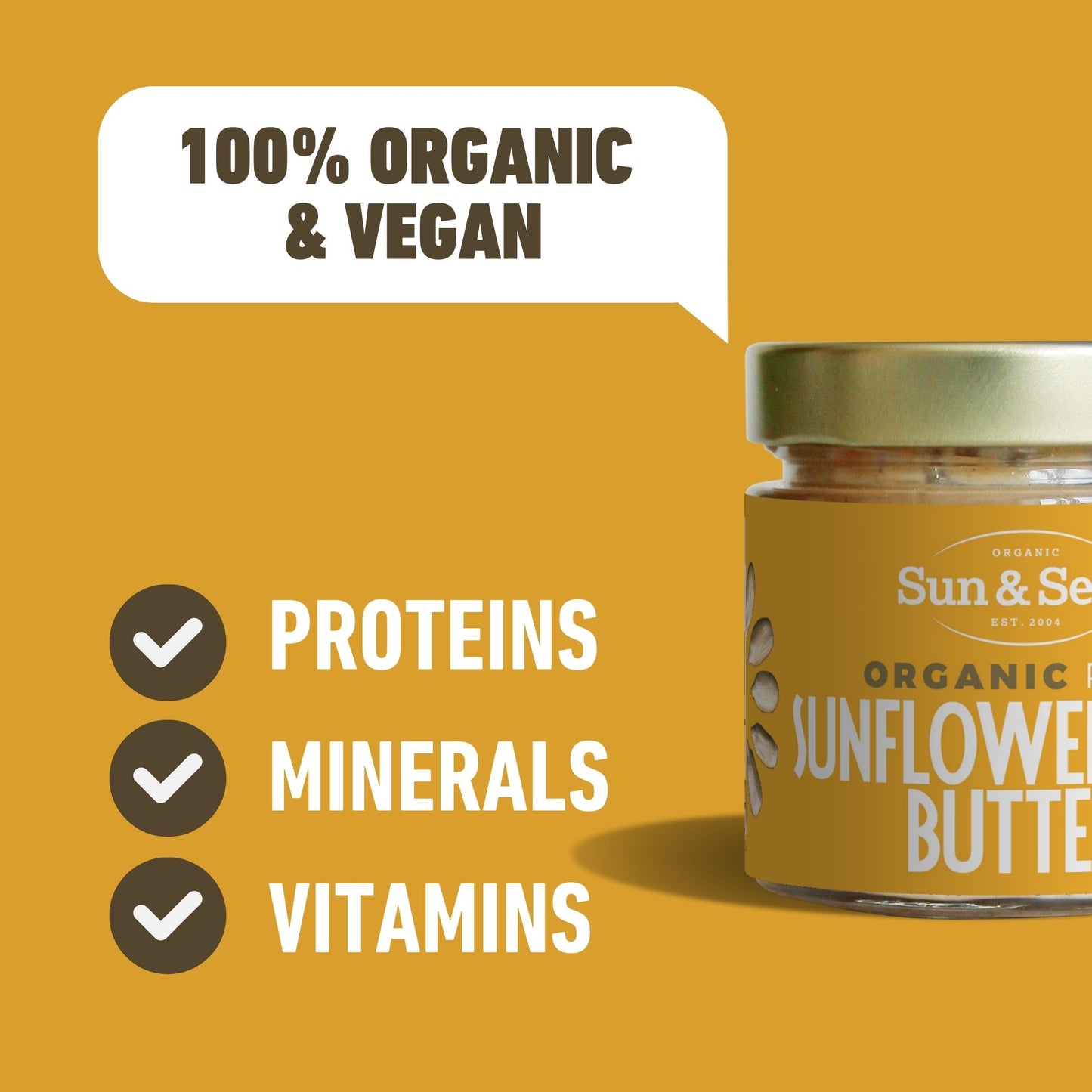 Organic Raw Sunflower Seed Butter 200g