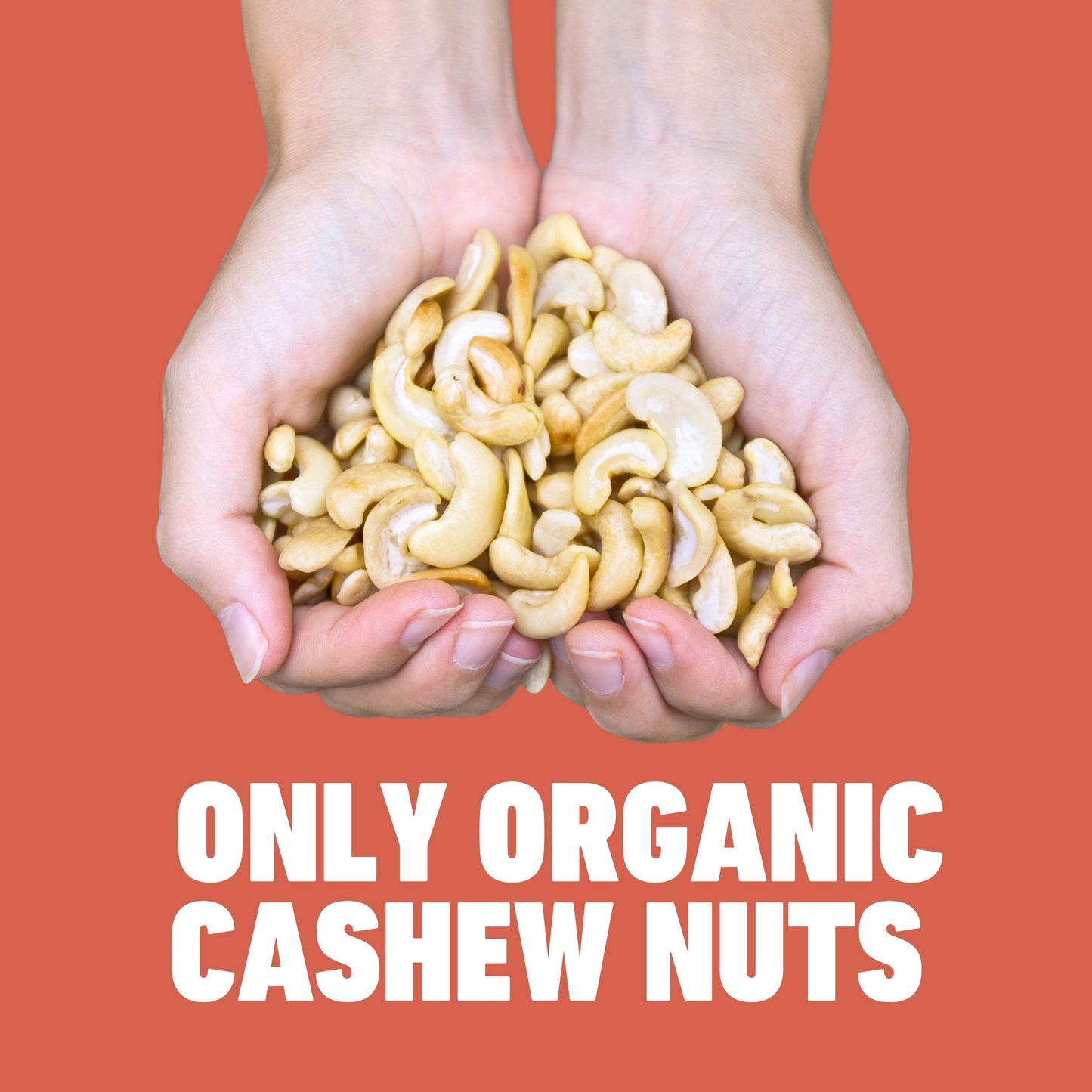 Organic Raw Cashew Nuts 1kg
