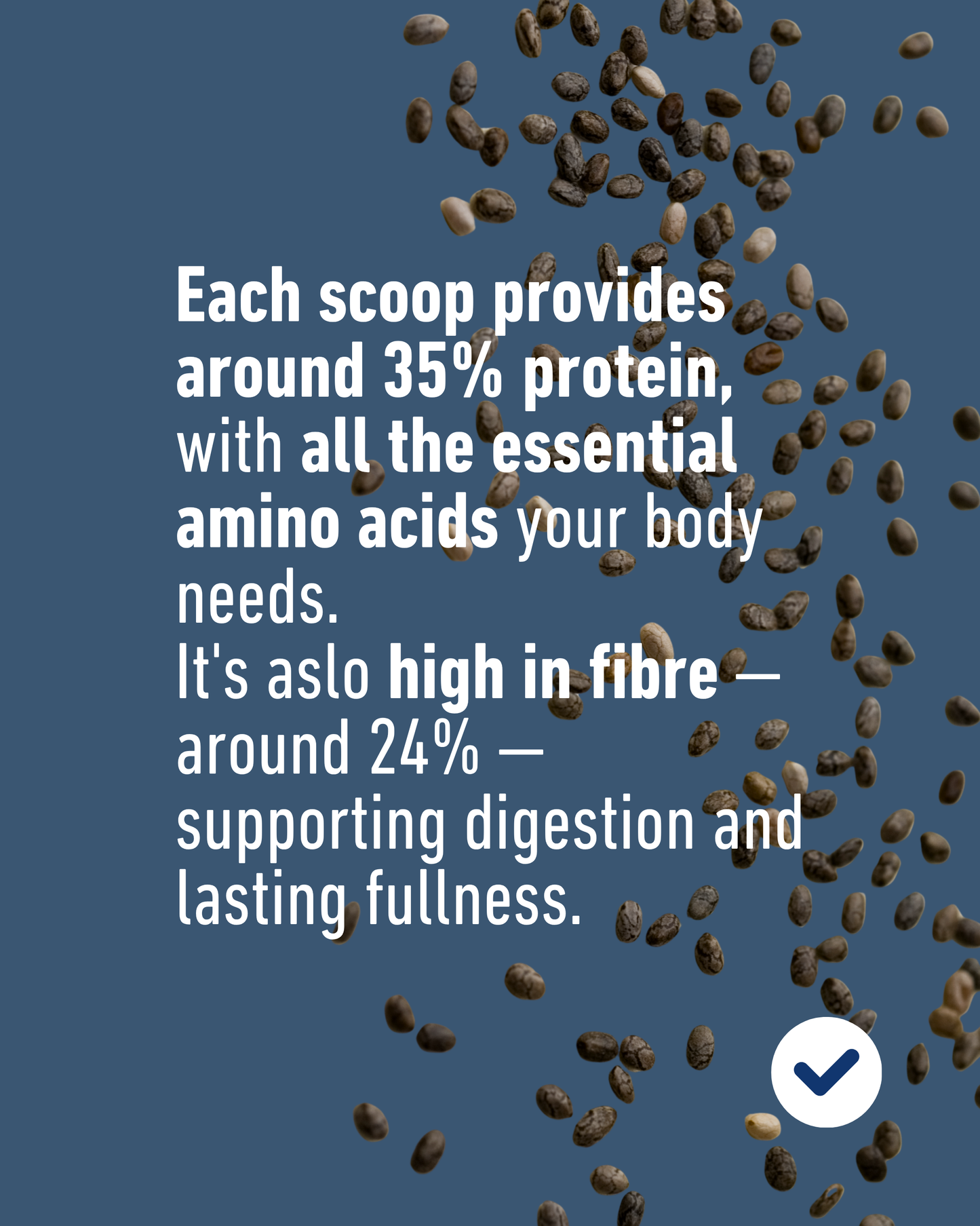 Organic Chia Seed Protein Powder 300g
