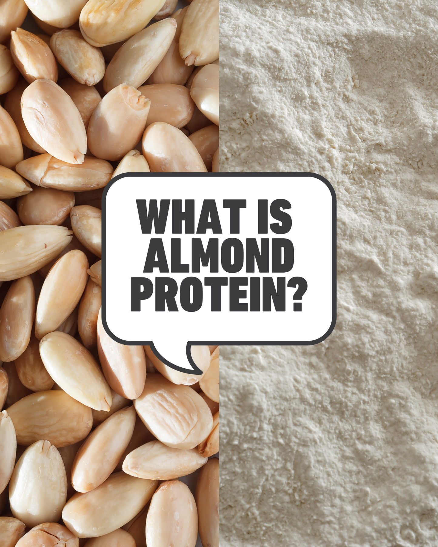 Organic Premium Almond Protein Powder 300g