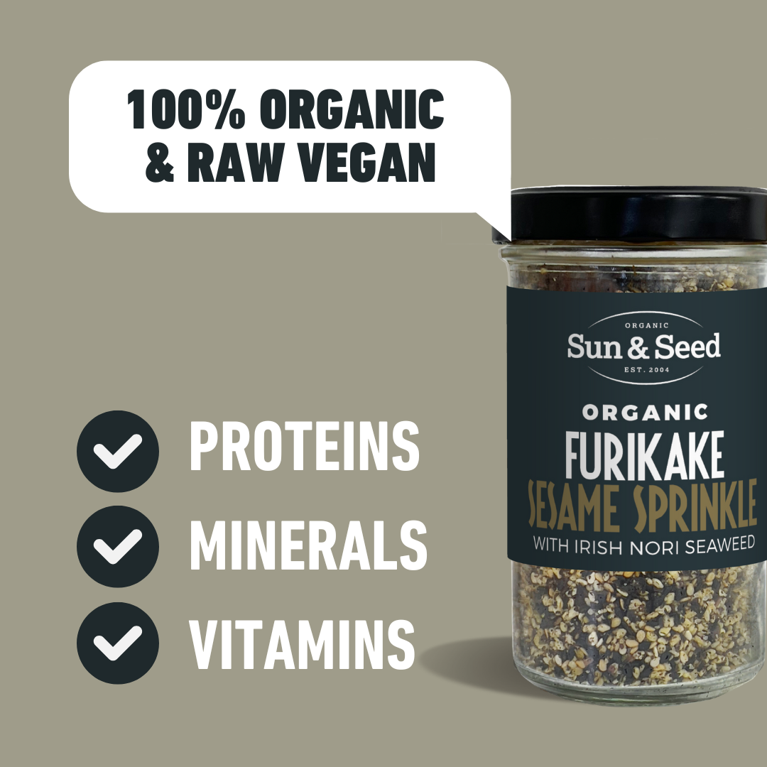 Organic Furikake - Sesame & Seaweed Sprinkle with Irish Nori 100g