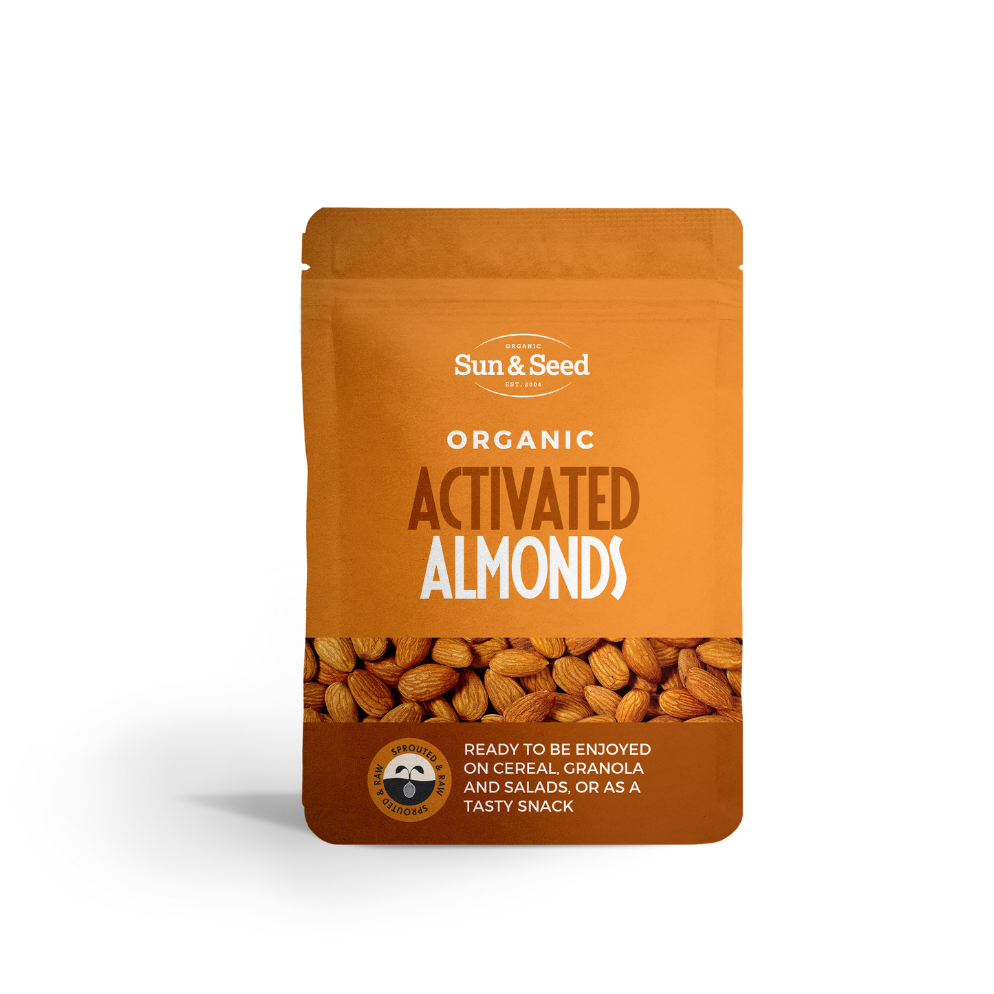 Activated Organic Almonds 200g