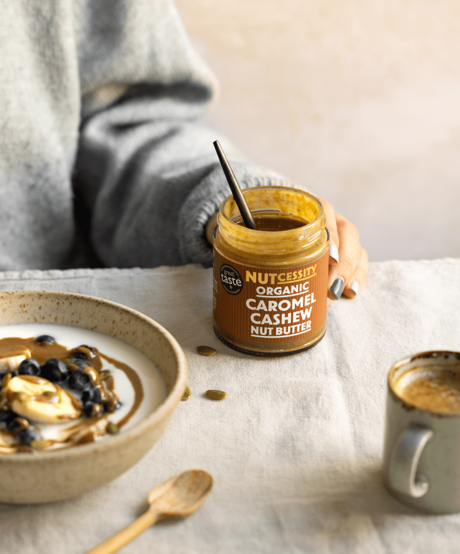 Nutcessity Organic Caromel Cashew Nut Butter