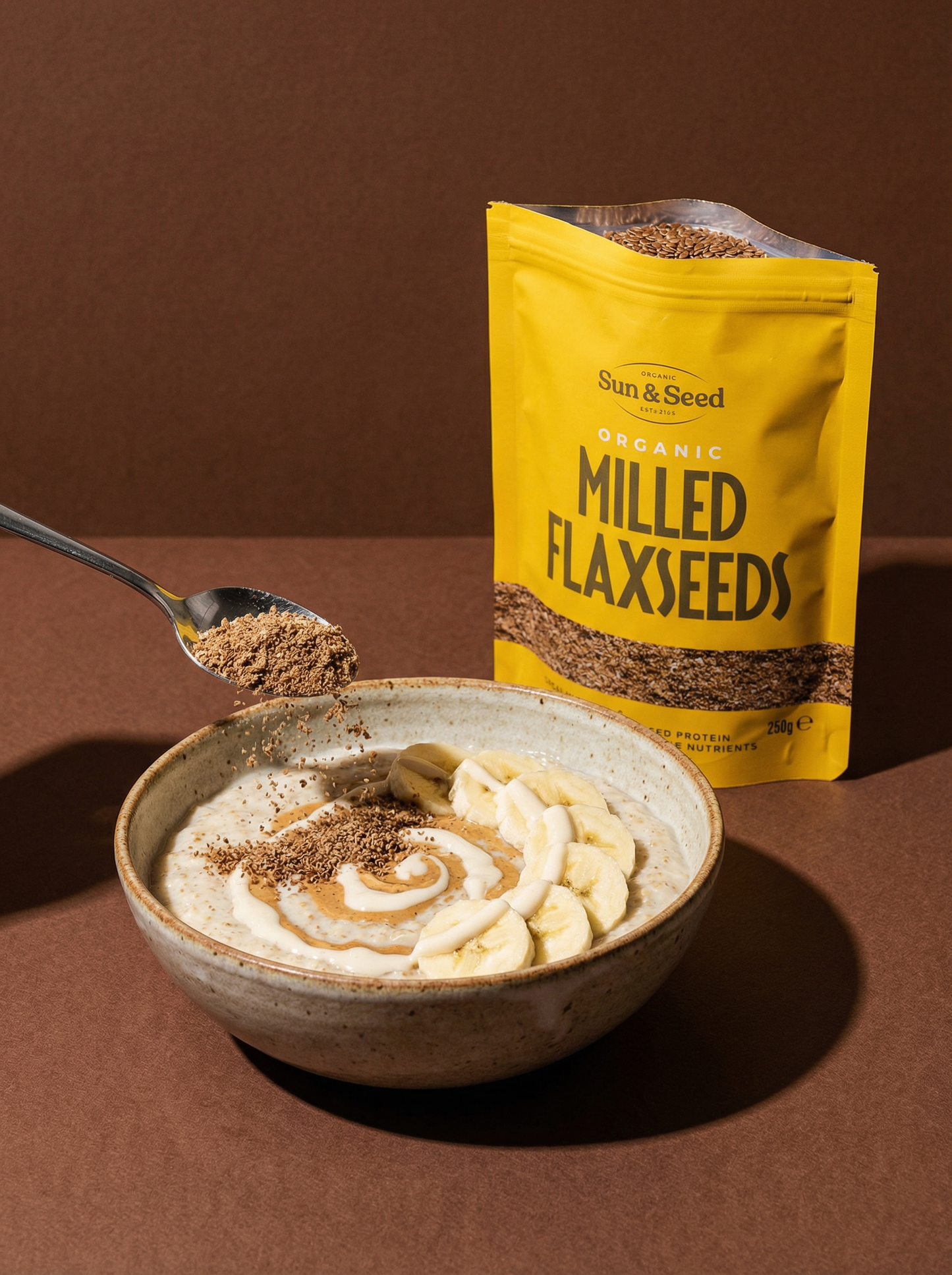 Organic Raw Milled Chia Seeds 250g