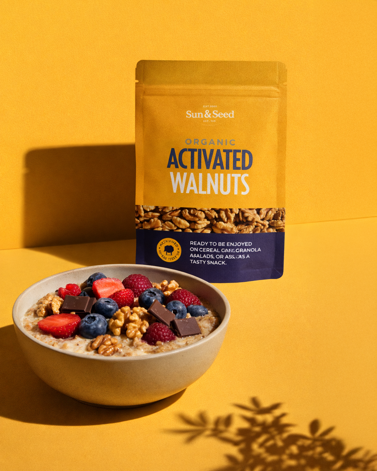 Activated Organic Walnuts 200g