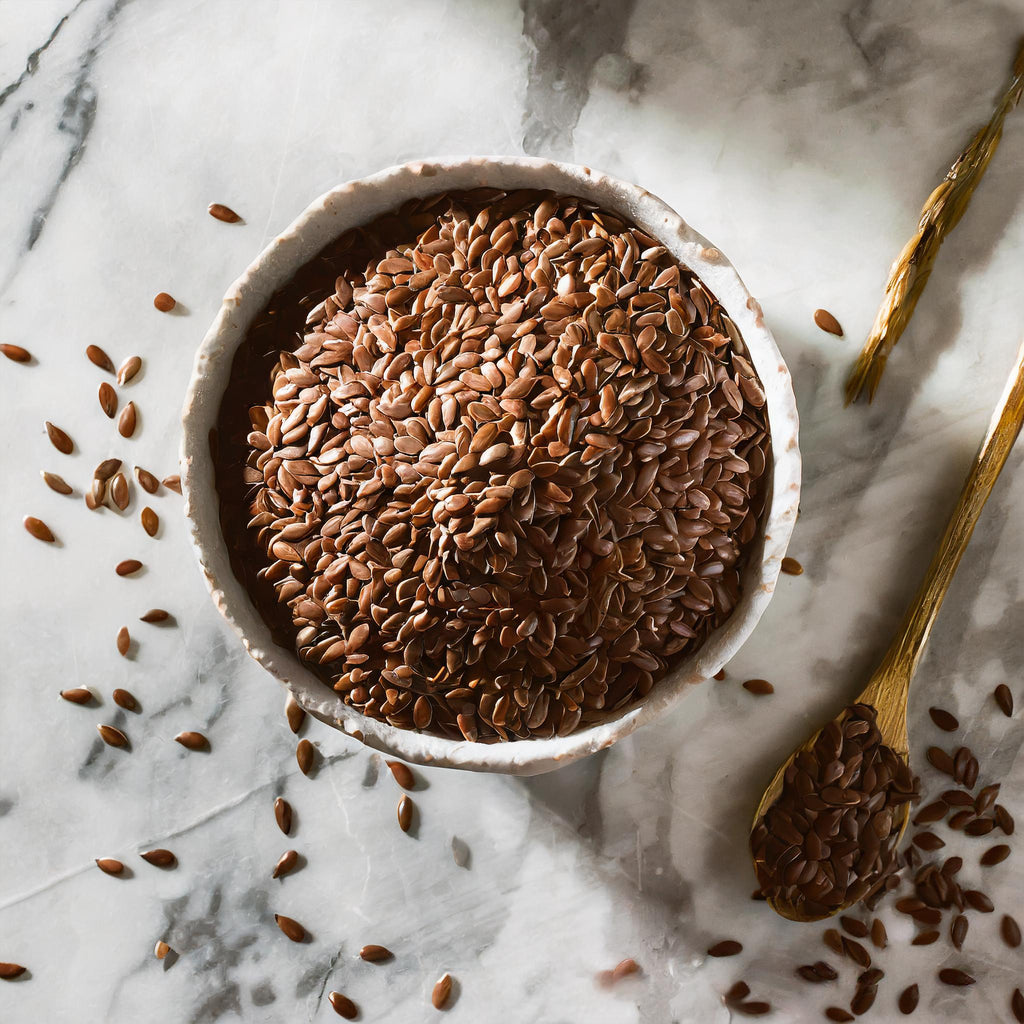 Organic Raw Brown Flax Seeds 1kg