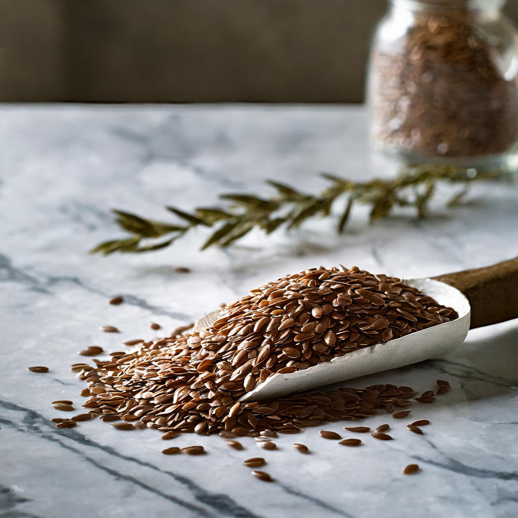 Organic Raw Brown Flax Seeds 1kg