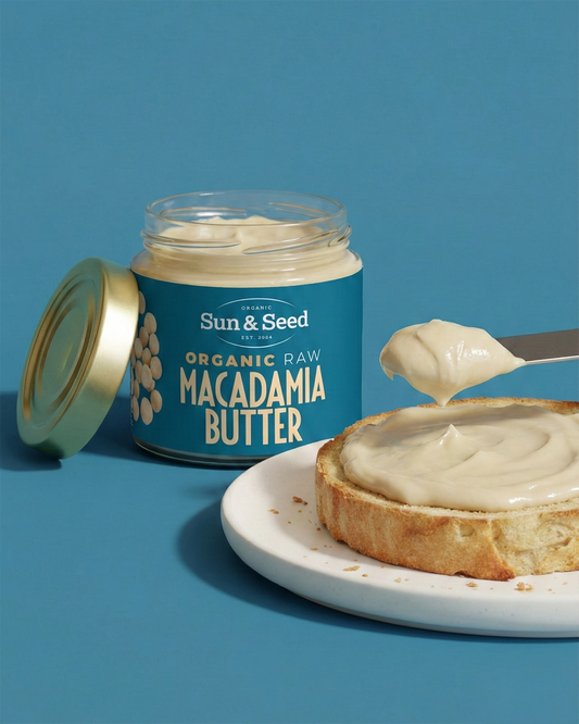 Organic Raw Macadamia Nut Butter 200g